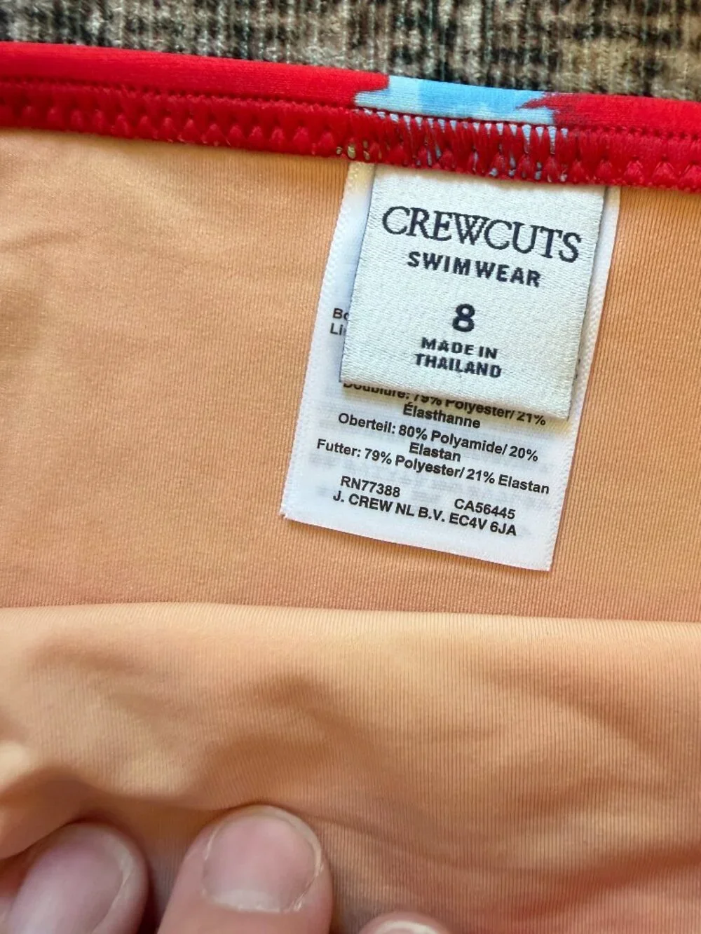 Crewcuts Girls' ruched-strap two-piece swimsuit • size 8 & 10 • NWT • CK249